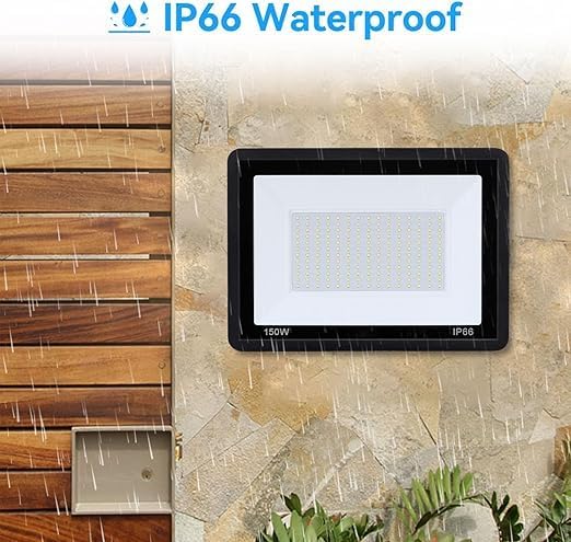 4Pack-100W 11000LM Super Bright LED Flood Light with Excellent Color Restore Ability - Waterproof Shatterproof Energy Saving - Perfect for Indoor and Outdoor Use
