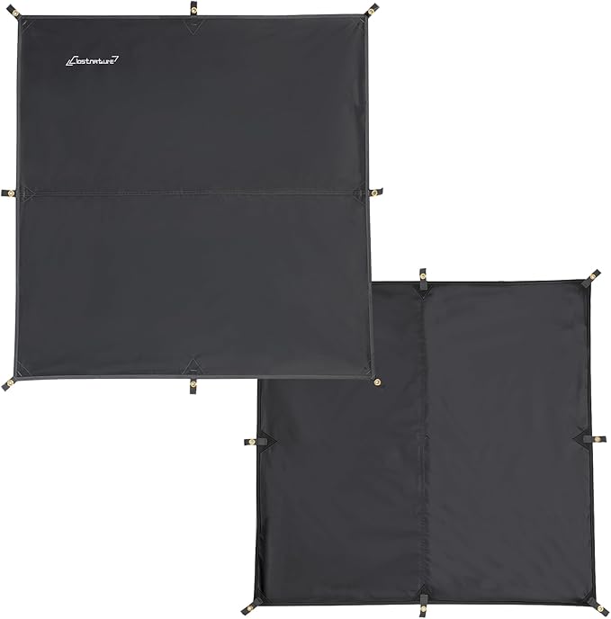 Clostnature Waterproof Camping Tarp for Tent - Ultralight Hammock Rain Fly for Backpacking Heavy Duty Camping Hiking Awning Lightweight Rain Tarp Tent Shelter Camping Gear Must Haves