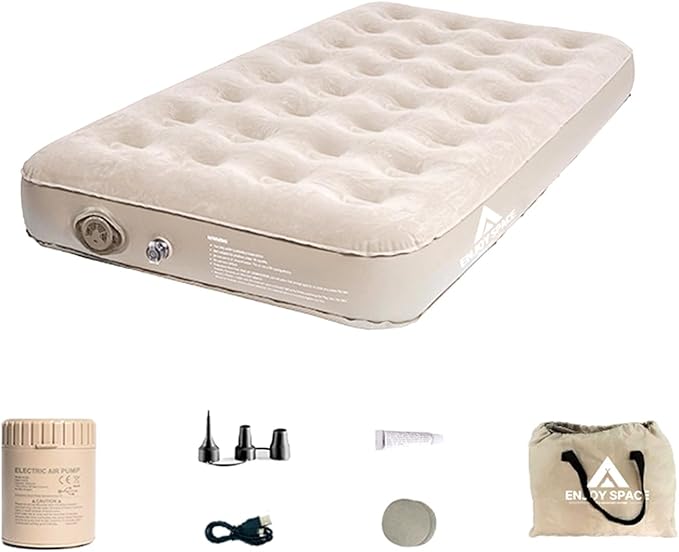Sleeping Pad for Camping Inflatable Airbed with Built in Quick Self-Inflating Camping Bed Portable Air Mattress for Home Campings Travel