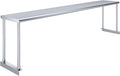 AmGood 12 Wide x 72 Long x 18 High. Stainless Steel Single Overshelf for 72 Long Prep Table