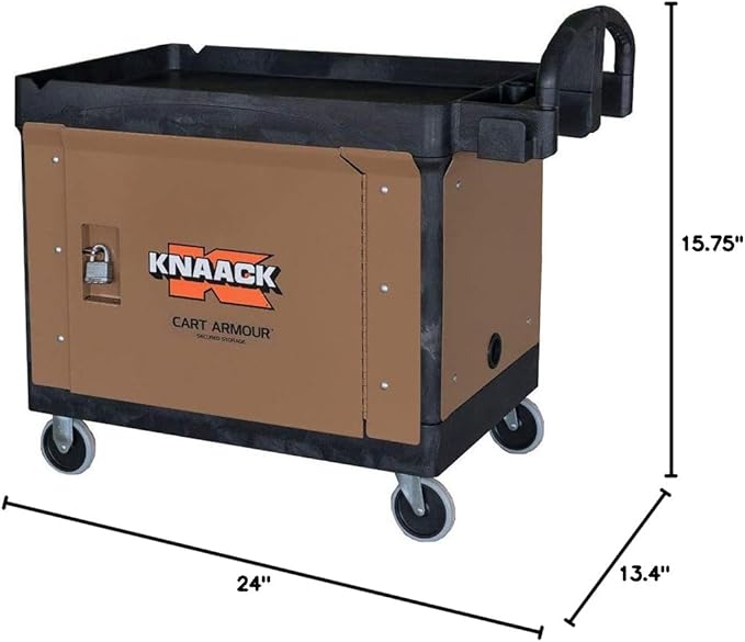 Knaack CA-01 Cart Armour Secured Storage for Rubbermaid Cart #4520-88