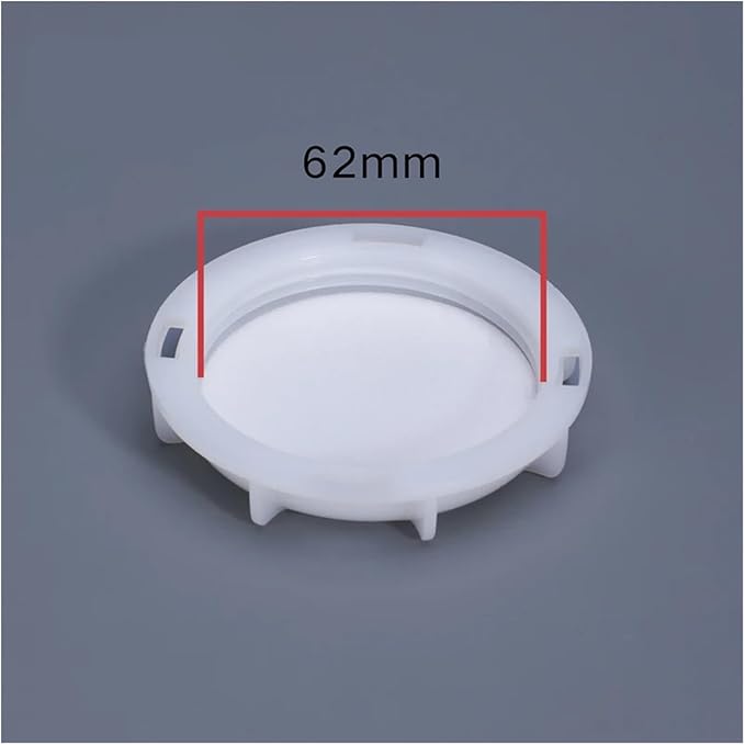 IBC Tote Lid 20 Pcs 62mm Fine Thread Valve Cover White Plastic Cap Water Barrel Lid for Schutz IBC Tank Durable Adapter for Food Industries Storage