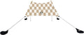 Neso Grande Portable Beach Tent Sun Shelter - Lightweight Beach Shade Canopy - Easy Setup for Family Outings - Patented Reinforced Corners - UPF 50+ Sun Protection - 7ft Tall 9 x 9ft