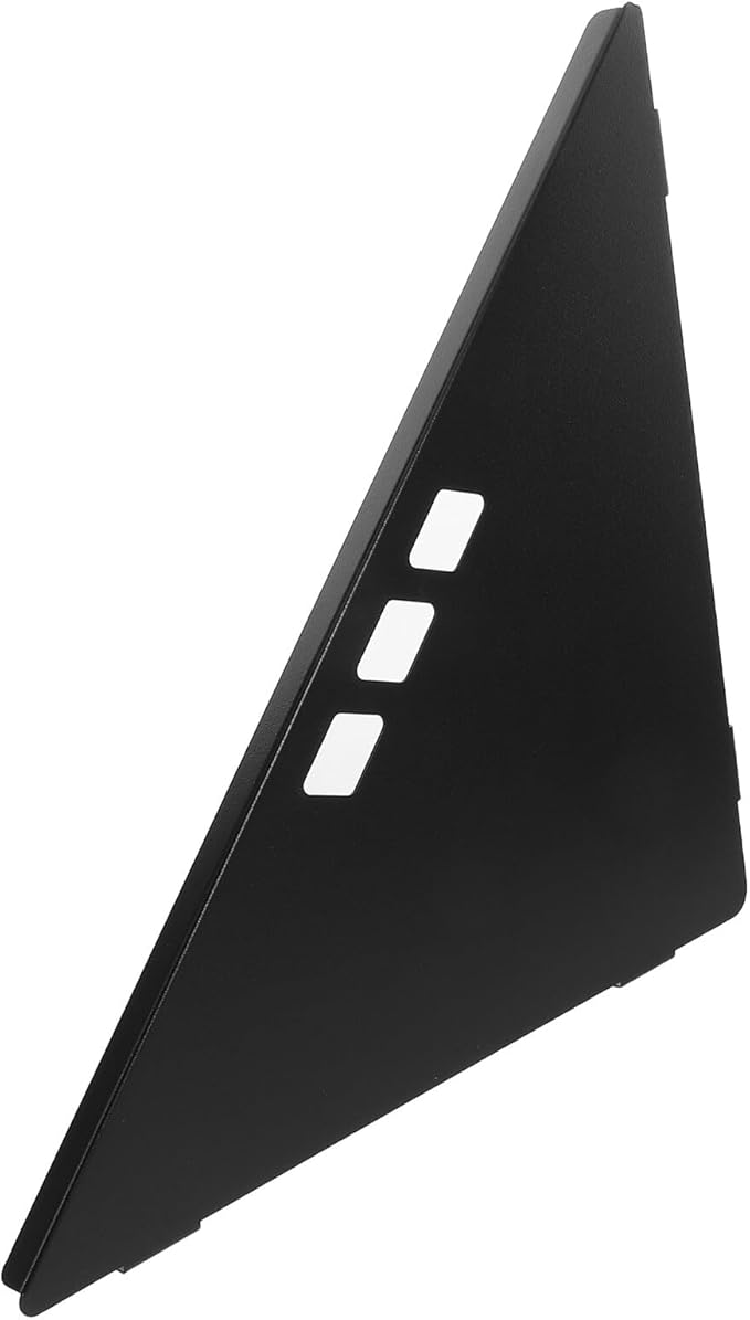 Folding Table Accessories Corner Sleeve Extender Lightweight Black Triangular Connector Plate for Outdoor Camping Picnic Foldable Desk Extension