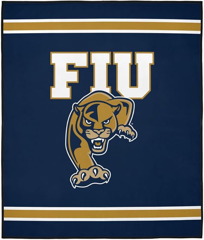 LOGOVISION Florida International University Blanket 50x60 Primary Logo OutdoorBlanket