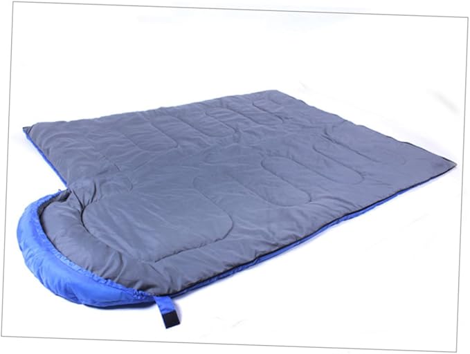 Luxshiny Envelope with Drawstring Hood Lightweight Outdoor Camping Gear for Hiking and Backpacking Compression Sack Included Blue Suitable for Spring to Autumn