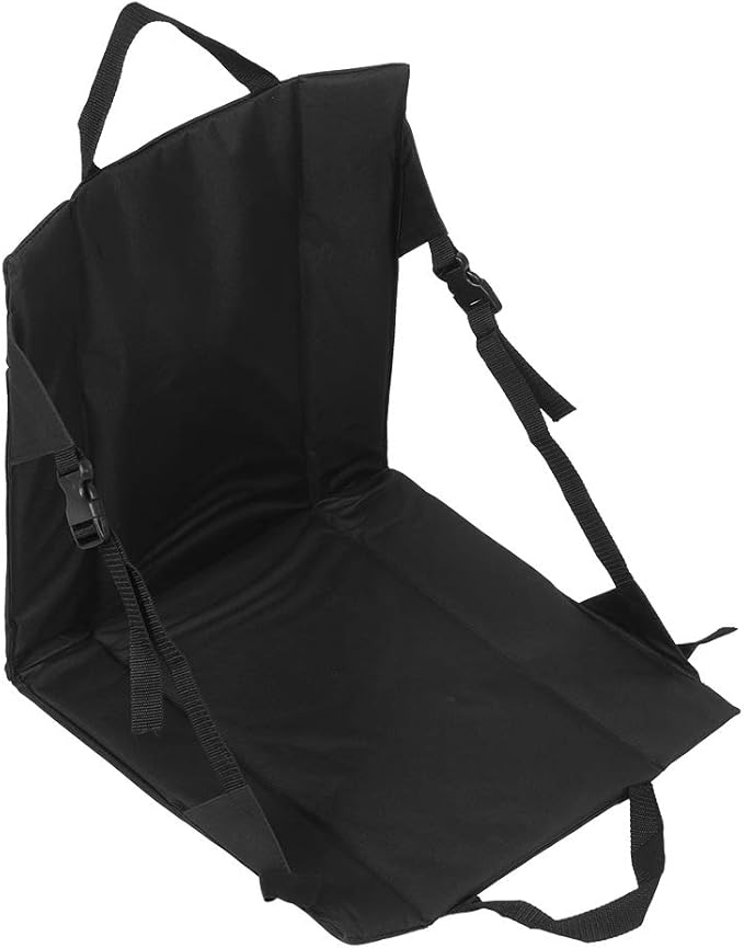 Folding Stadium Seat Cushion Portable Lightweight Bleacher Seat for Outdoor Sports Events Picnics Beaches with Carry Handle
