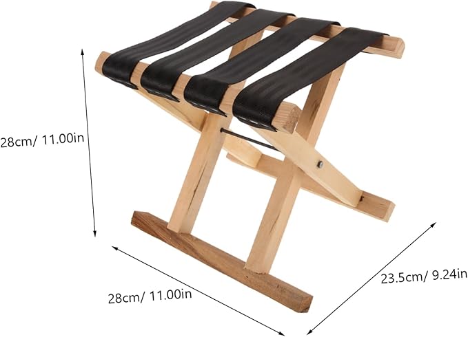Foldable Camping Stool Portable Stool for Adults Carrying Bag Outdoor Use
