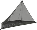 Half Inner Mesh Tent for Tipi Hot Tent with Waterproof Floor 1 Person General Size