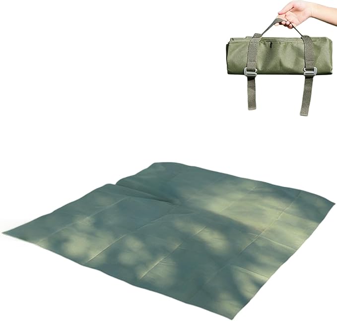 Multi-Use Oversized Weather-Resistant Camping Ground Cloth Tent Footprint – Ultralight Mat for Hiking Backpacking Beach Storage Bag Included