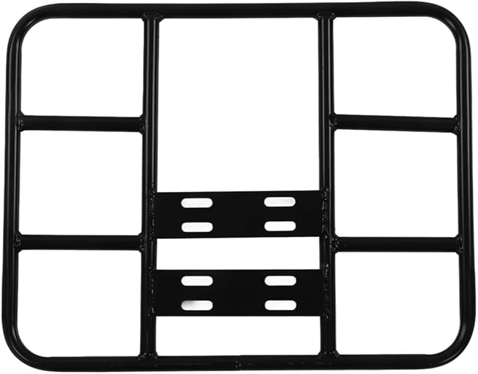 Motorcycle Carrier Rack Heavy Duty Seamless Steel Tube Electric Bike Cargo Carrier for Scooters (Type 2 48/38)
