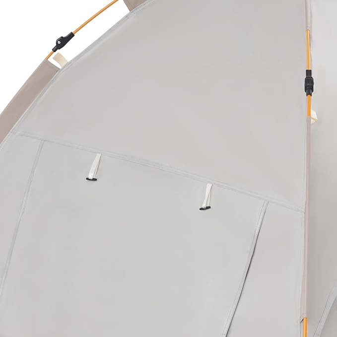 2-3 Person Camping Tent Instant Pop Up Tent with Rolled-Up Windows and Mesh Deisgn Waterproof Oxford Cloth 6.56FT×4.92FT×4.43FT Tents for Camping Traveling Sleepovers