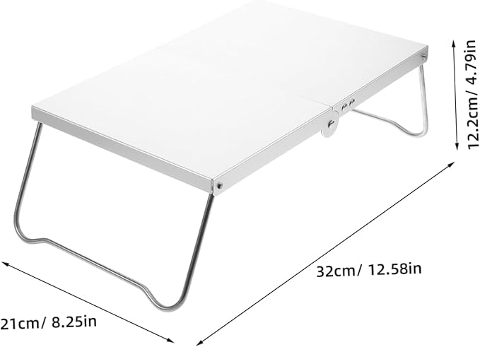 HANABASS Portable Folding Camping Table Lightweight for Outdoor Cooking Picnics Bbqs and Hiking Convenient Design for and Setup