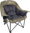 Oversized Folding Camping Chair - Portable and Comfortable 400 lbs. Weight Capacity - Perfect for Camping and Outdoor Activities