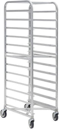 HUBERT Aluminum Nesting X-Frame Rack - 25 L x 20 1/2 W x 70 5/8 H