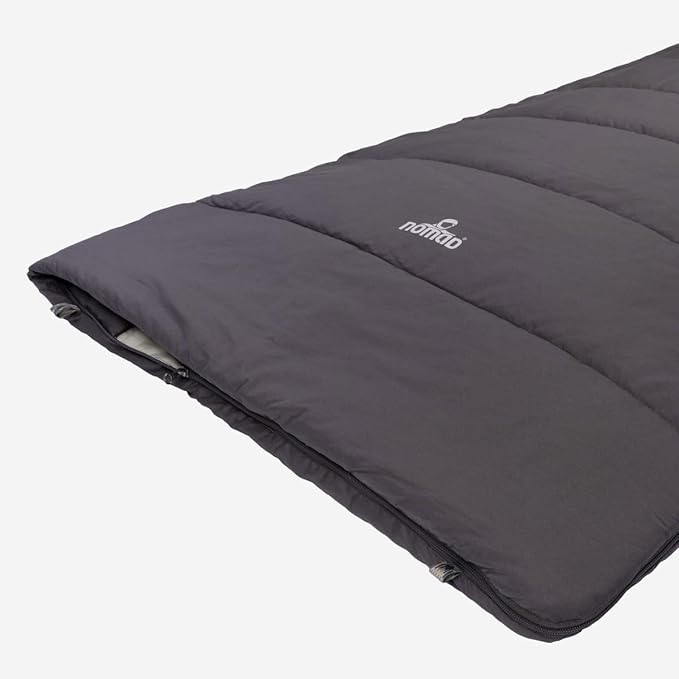 NOMAD Blazer Sleeping Bag - Premium 100% Percal Cotton Blanket Sleeping Bag for Camping and Sleepovers