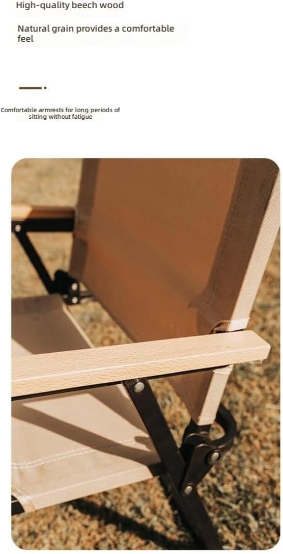 Portable Camping Chair Lightweight Folding Camping Chair with Carry Bag Durable Compact Outdoor for Adults Ideal for Beach Picnic Travel Sports