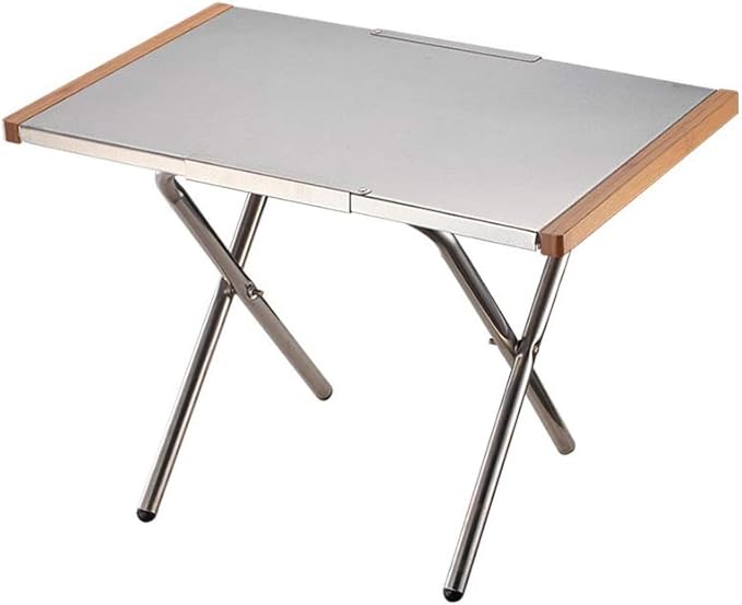 Original Aluminum Folding Camping Table Laptop Bed Desk Adjustable Outdoor Tables BBQ Portable Lightweight Simple Rain Proof