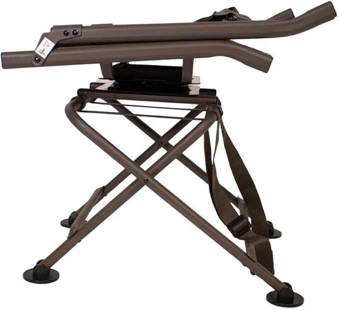 Rogers RG Tough Hunter 360 Folding Swivel Chair in Brown