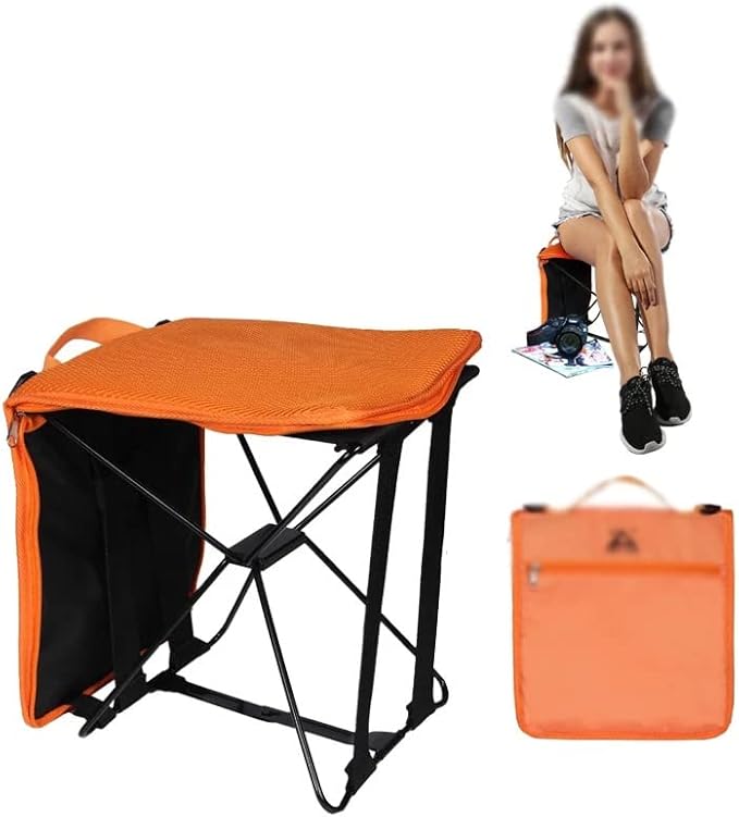 Portable Foldable Camping Chair Bag Folding Hiking Outdoor Bag for Trekking Picnic Beach Seat Fishing Tools Chair