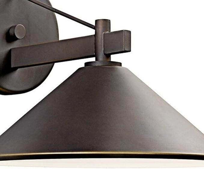 Kichler Ripley 7.5 1 Light Outdoor Wall Light in Olde Bronze®