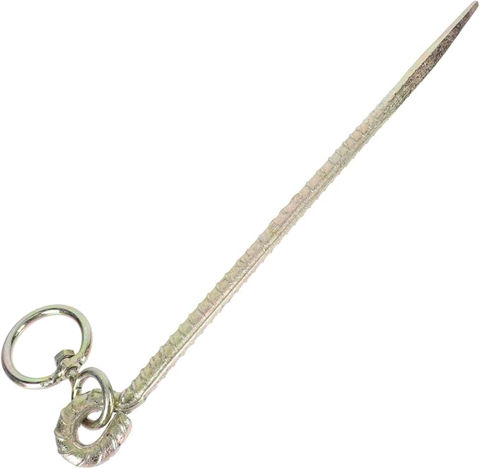 1pc Cattle Fixing Rod Stake for Livestock Tie-Out Easy Install Ground Nail for Dogs Large for Camping and Outdoor Use