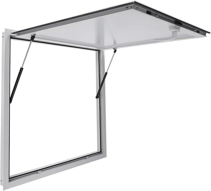 Aluminum Alloy Food Truck Window - 36 x 36 inch Concession Serving Window for Trailers