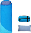 Adult Sleeping Bag with Pillow Comfortable Durable &amp Waterproof Lightweight for Adults Kids Spring Summer Autumn 3 Seasons Travel Camping Outdoor