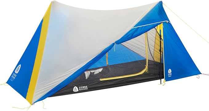 Sierra Designs High Route 1P Non-Freestanding Ultralight Trekking Pole Shelter for Thru Hiking Backpacking Camping Designed by Andrew Skurka