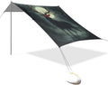 Beach Tent Sun Shelter Elk with Red Eyes Lightweight &amp Easy Setup Beach Shade Canopy for Camping Fishing