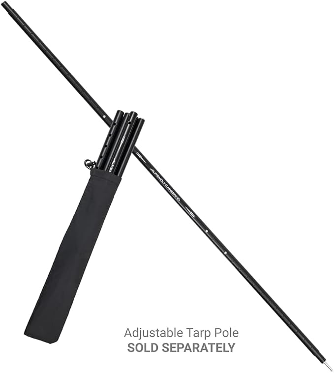 ALPS Mountaineering Ultra-Light Tarp Shelter - Charcoal/Red