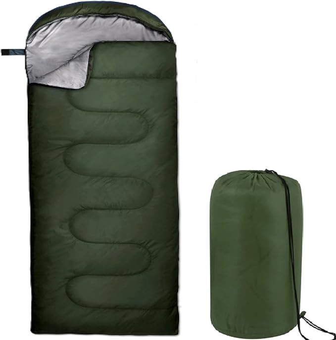 10 Pack Sleeping Bags for Adults Cold Weather Bulk for Homeless People 4 Seasons Warm or Cold Lightweight Indoor Outdoor Backpacking Camping