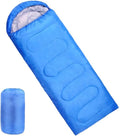Ultra Light Sleeping Bag for Backpacking Compartment for Adults 170T Envelope 4 Seasons Hooded Travel Dirt-Proof Spacious and Comfortable Warm and Windproof