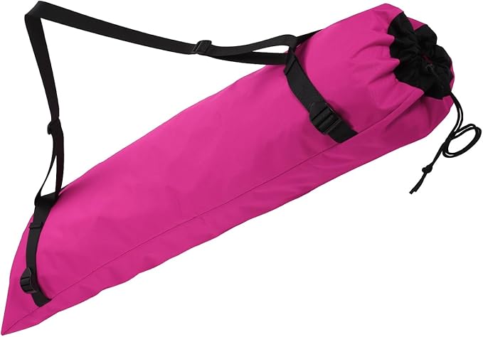 HARFINGTON Camping Chair Replacement Bag 48 Folding Chair Carry Bag Oxford Cloth Storage Tent Bag with Shoulder Strap for Travel Outdoor Camping Sports Rose Red