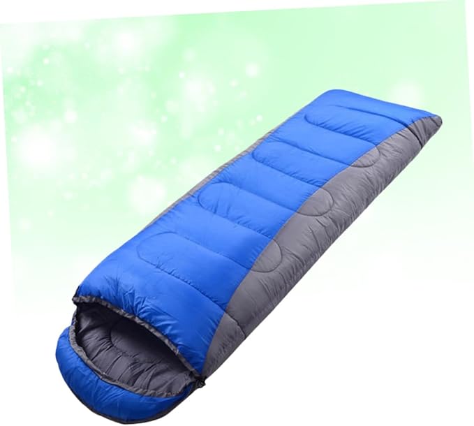 POPETPOP Winter Thickened Outdoor for Adults Lightweight Camping Gear with Drawstring Hood and Windproof Zipper for Hiking Backpacking Trekking and Outdoor Activities