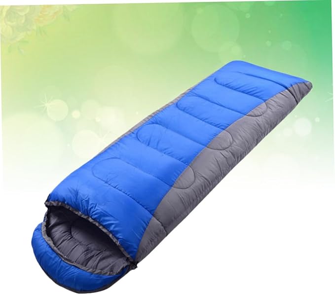 TOYANDONA Thickened Camping Sleeping Bag for Adults Winter Bag Drawstring Hood Lightweight for Hiking Backpacking Camping Gear