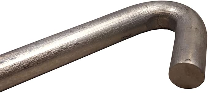 Moose Supply Steel Tent Stakes Heavy Duty Ground Stake Metal Stakes to Anchor Commercial Inflatables Outdoor Camping Canopy Fence Garden Tent Accessories 1 Diameter x 18 Length 10 Pack