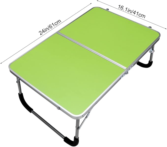 Aluminum Alloy Folding Table Compact BBQ Camping Desk Portable Computer Desk Easy to Carry Store