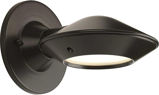 Progress Lighting P560090-020-30K Strata LED Outdoor Bronze 5.50x8.06x6.56