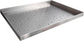 304 Stainless Steel Leak-Proof AC Drain Pan - 0.8mm Thick Outdoor Unit Tray Mini Fridge Saucer Plant Water Bowl 90x40cm (36x16in) for Pets and Gardens