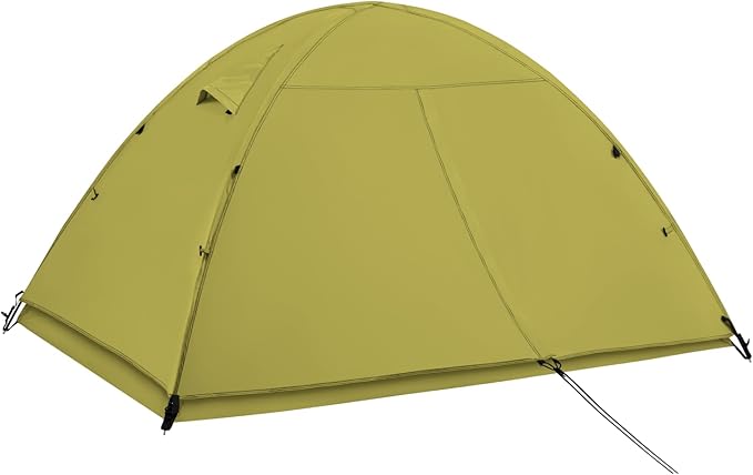 Ultralight Double Layer Waterproof 2/3/4 Person 4 Season Backpacking Dome Tent – Easy Setup Outdoor Essenssial Gear for Camping Hiking Hunting and Mountaineering