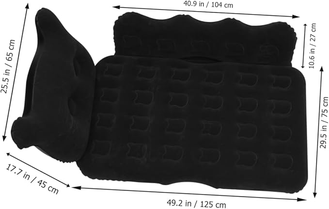 SUV Car Inflatable Bed Full Air Mattress Easy to Carry Inflatable Mattress for Travel
