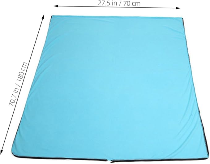 BESPORTBLE 180x70cm Fleece Camping Sleeping Bag with Storage Bag Cool Weather Lightweight Portable for Hiking and Outdoor Activities