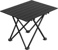 Folding Beach Tables for Sand 22.4x16.1x15.7in Ultralight Carbon Steel Folding Beach Table Portable Carbon Steel Roll-up Picnic Lightweight Backpacking Adjustable for Beach Picnic BBQ Party