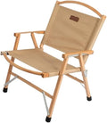 Compatible For Oak Solid Wood Kermit Chair Outdoor Folding Portable Fishing Stool Camping Beach(04)