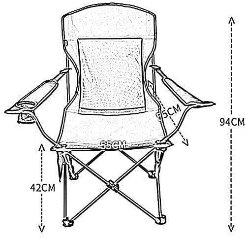Folding Sun Lounger Reclining Chair Lightweight Portable Outdoor Chair for Camping Fishing Beach Garden and Barbecues (Green)