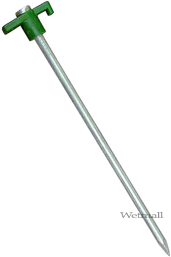 Wholesale Lot 100-pc Metal Tent and Canopy Peg Green