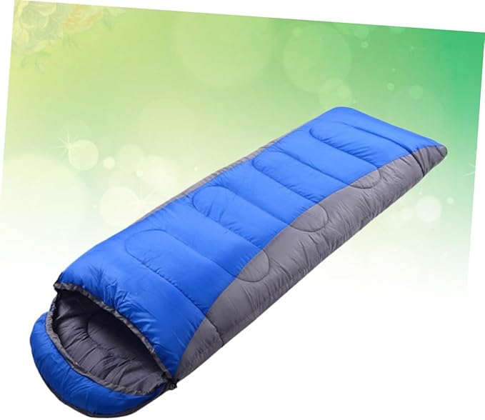 BESPORTBLE Winter Thickened Camping with Drawstring Hood and Lightweight Outdoor Sleep Sack for Hiking Backpacking and Cold Weather Activities