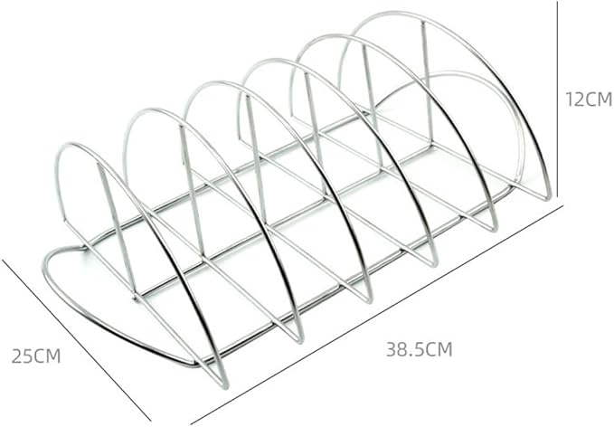 Half circle steak barbecue grill for grilling thick steaks chicken wings vegetables and seafood with optimized heat flow and rust resistant materials