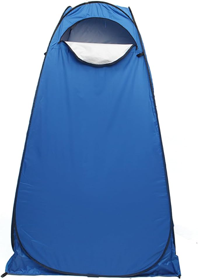 YARNOW 1Pc Portable Outdoor Changing Tent for Fishing Camping Beach Use Automatic Setup Movable Privacy Room Design Blue Multi Purpose Tent for Easy Storage
